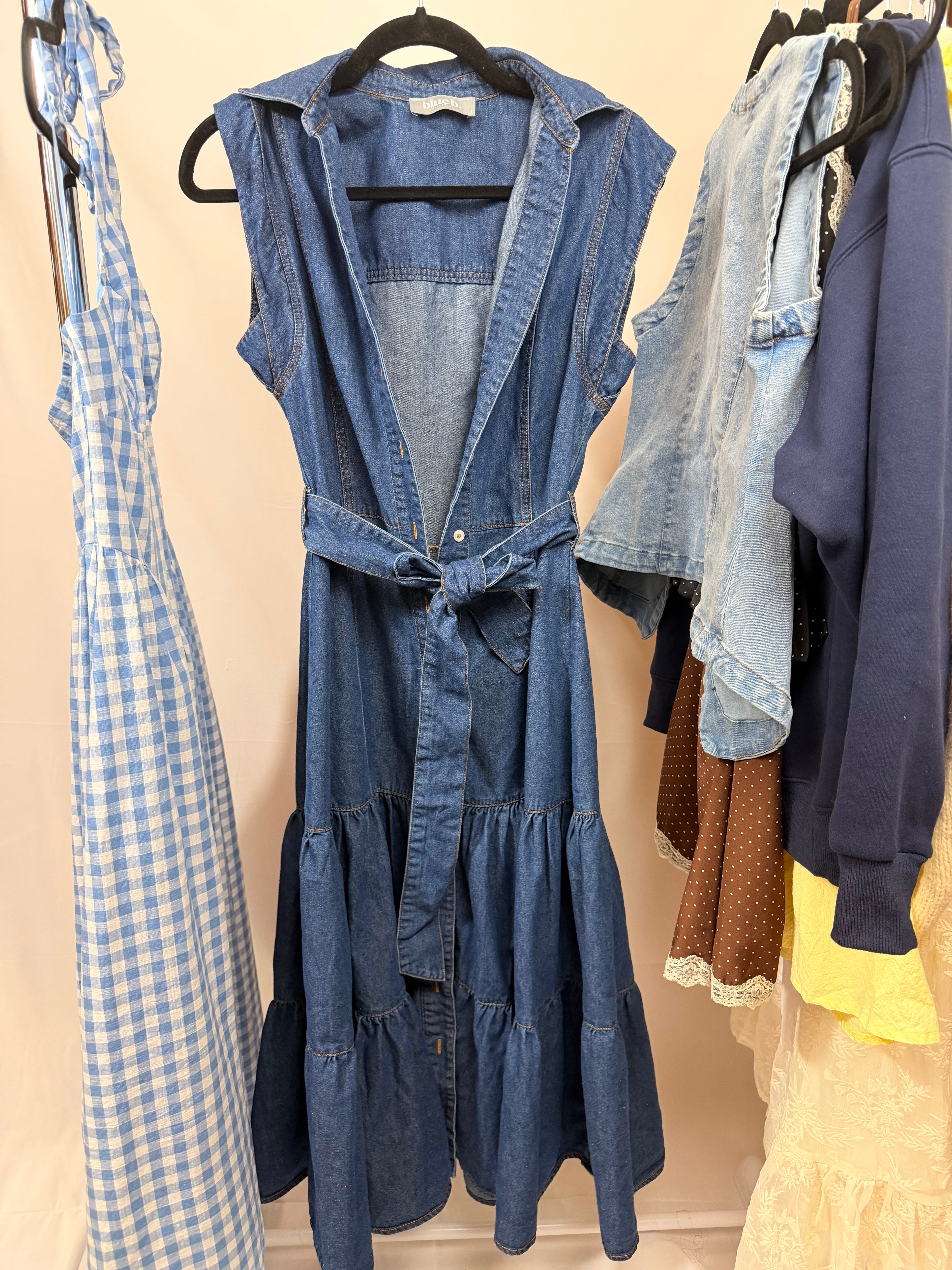 The Long Way Home Denim Dress