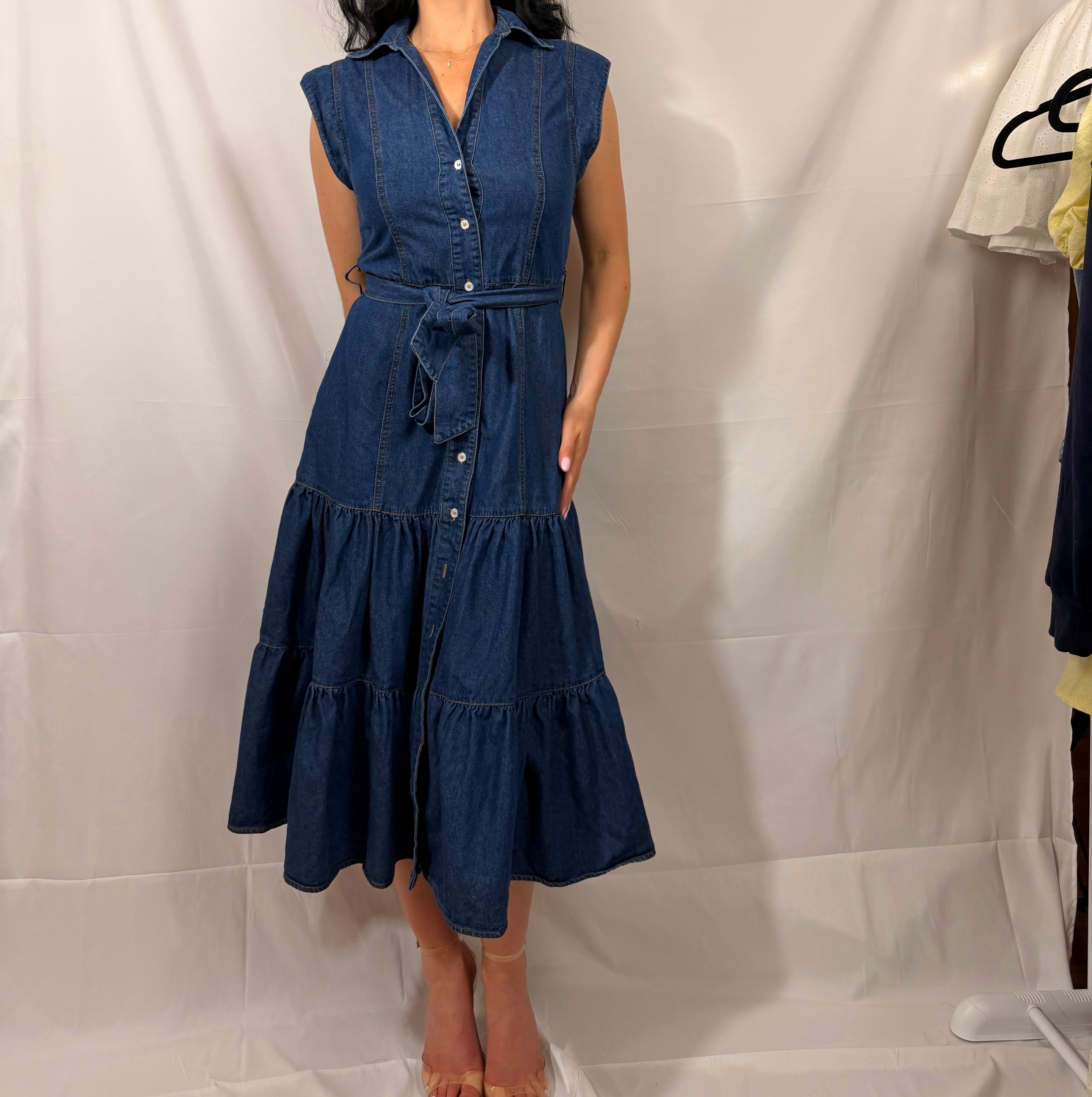 The Long Way Home Denim Dress