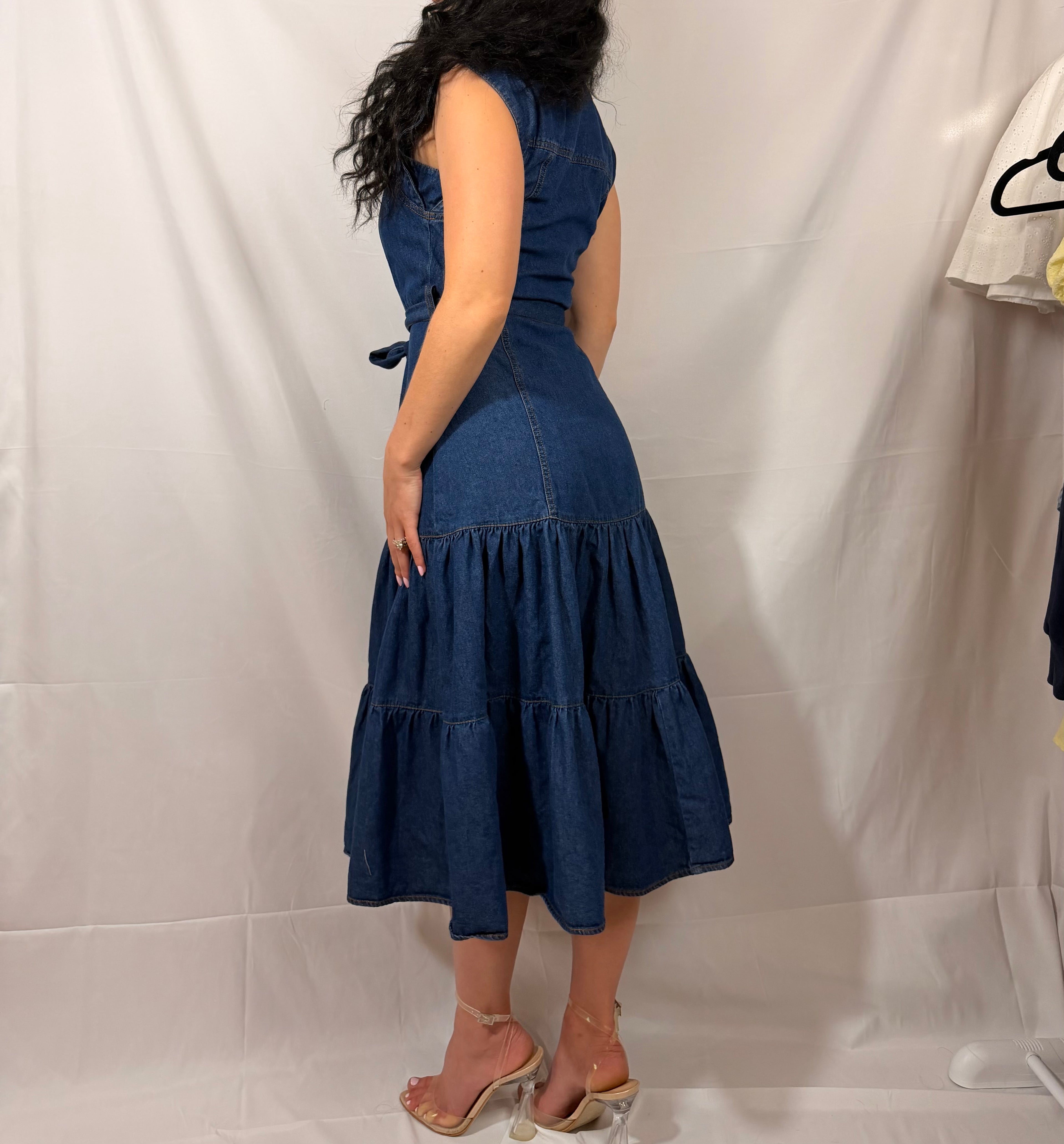 The Long Way Home Denim Dress